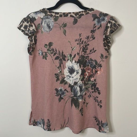 Floral wild side lounge too in mauve NWOT - Picture 4 of 4